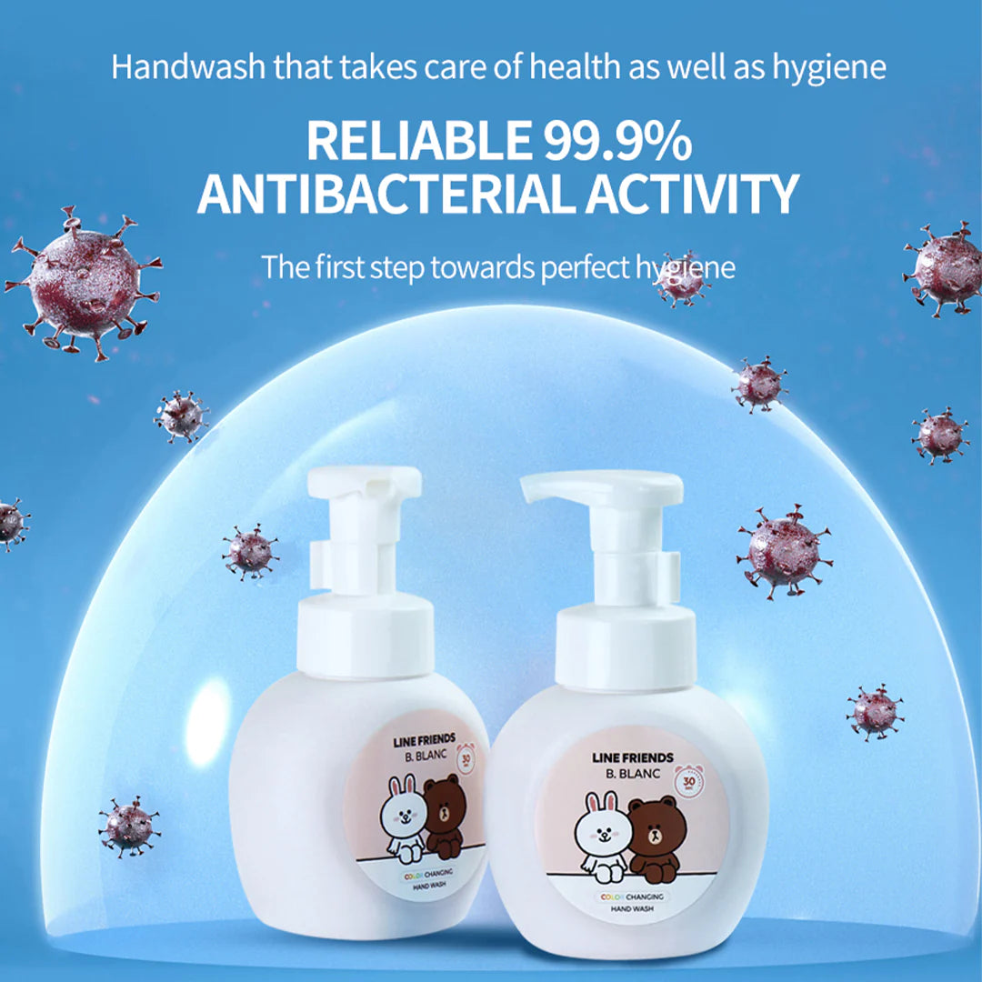 Ballon Blanc LINE FRIENDS Hand Wash